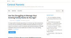 Desktop Screenshot of centralparents.com