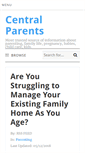 Mobile Screenshot of centralparents.com